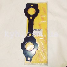 Прокладка колектора Еталон випускного/метал коло+круг/ ( 1 шт) (Індія)